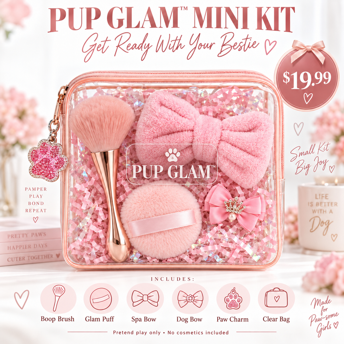 Pup Glam™ Personalized Dog Mom Glam Kit